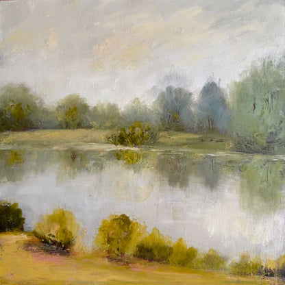 Infront of the Fishing Lodge