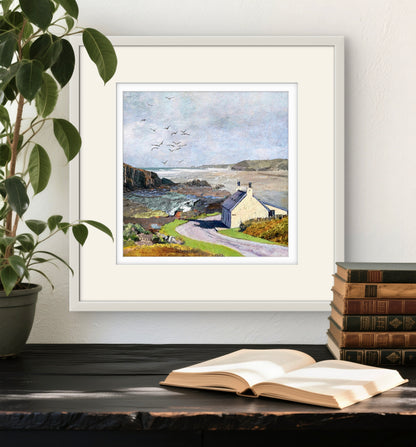 Gull Cottage (framed)
