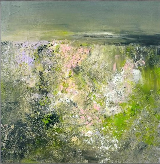 Wildflowers under the dark Sky