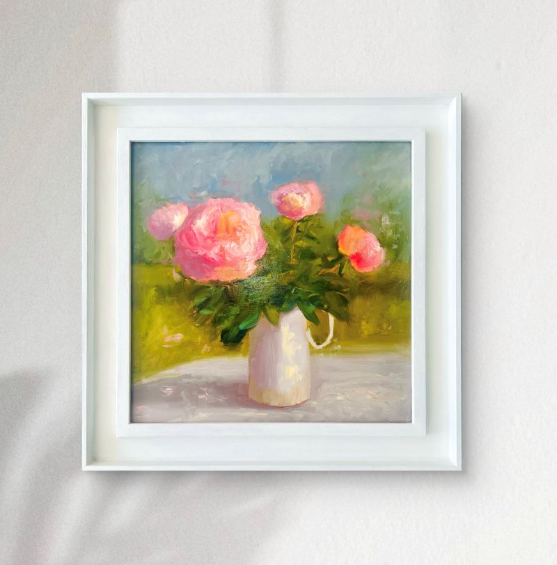 Peachy Peonies