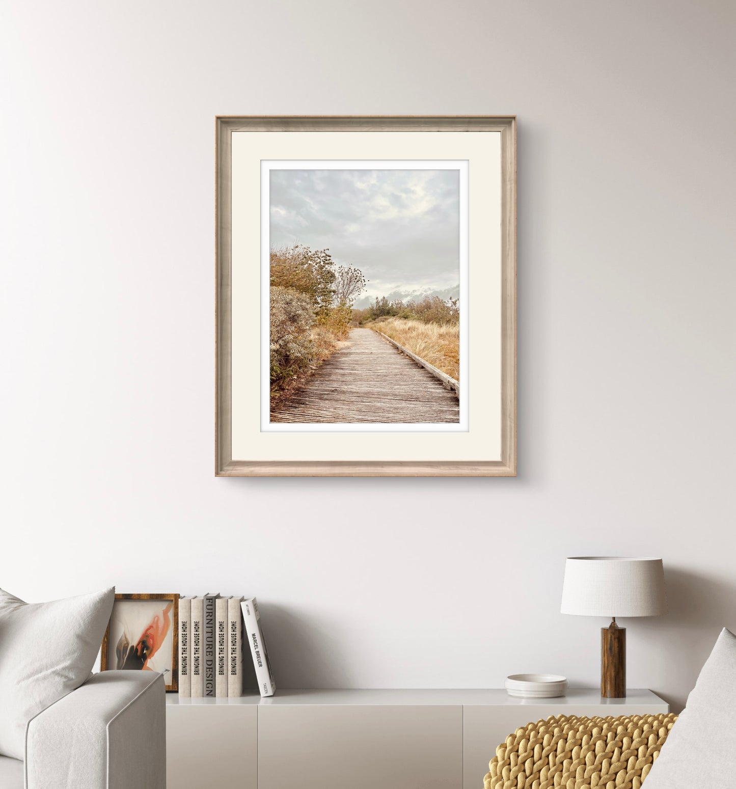 Golden Space (Framed)