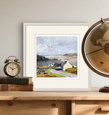 Gull Cottage (framed)