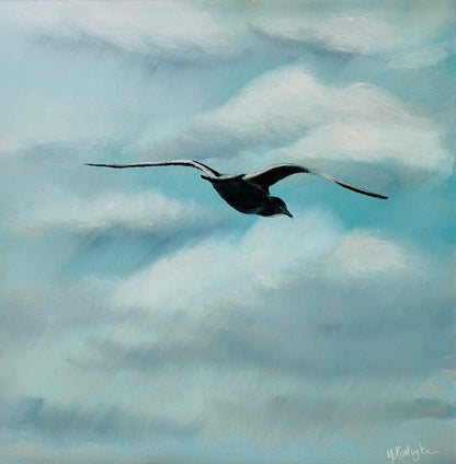 Bird Flying High