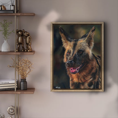 The painted dog