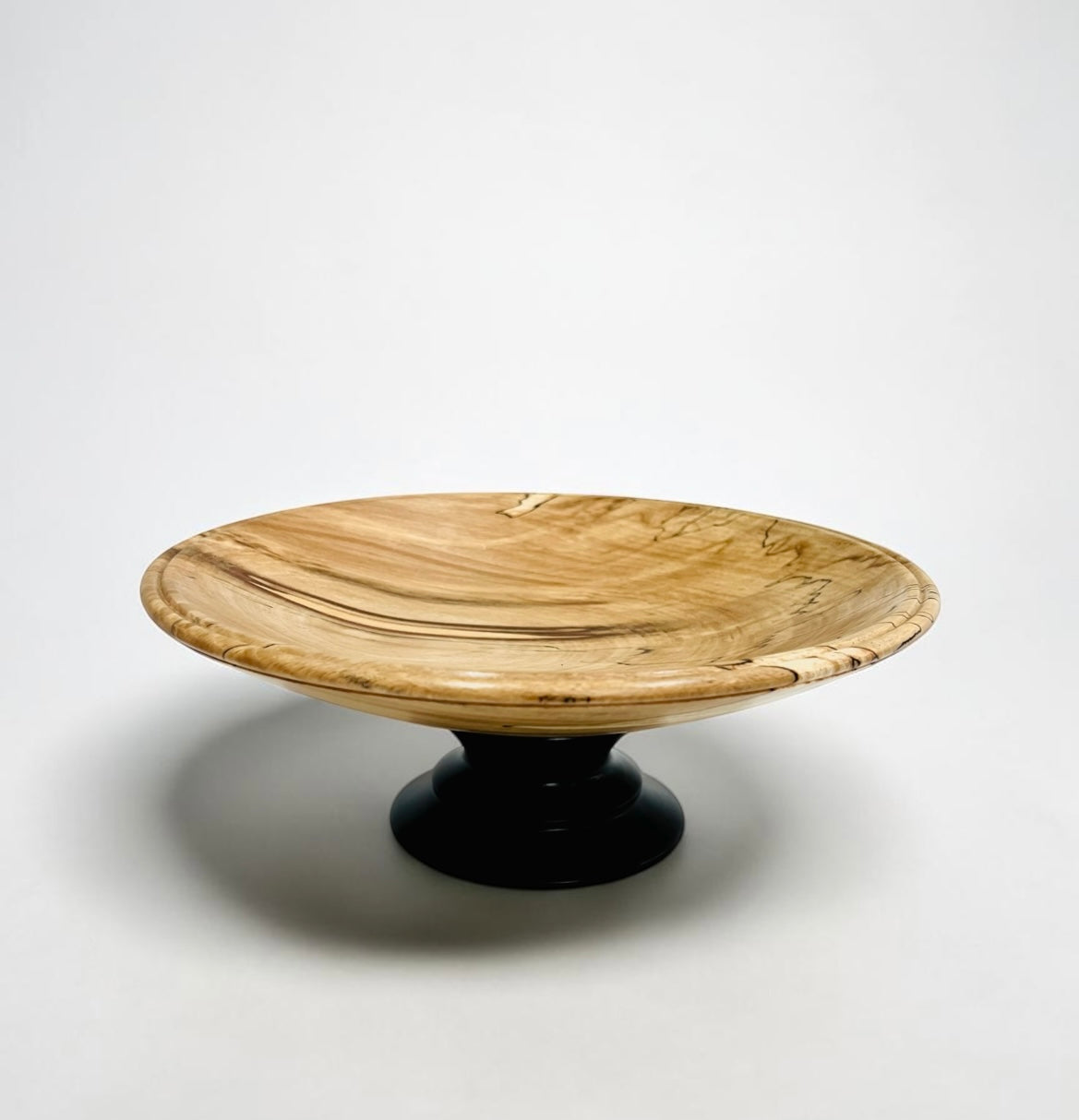 Spalted Beech Footed Bowl