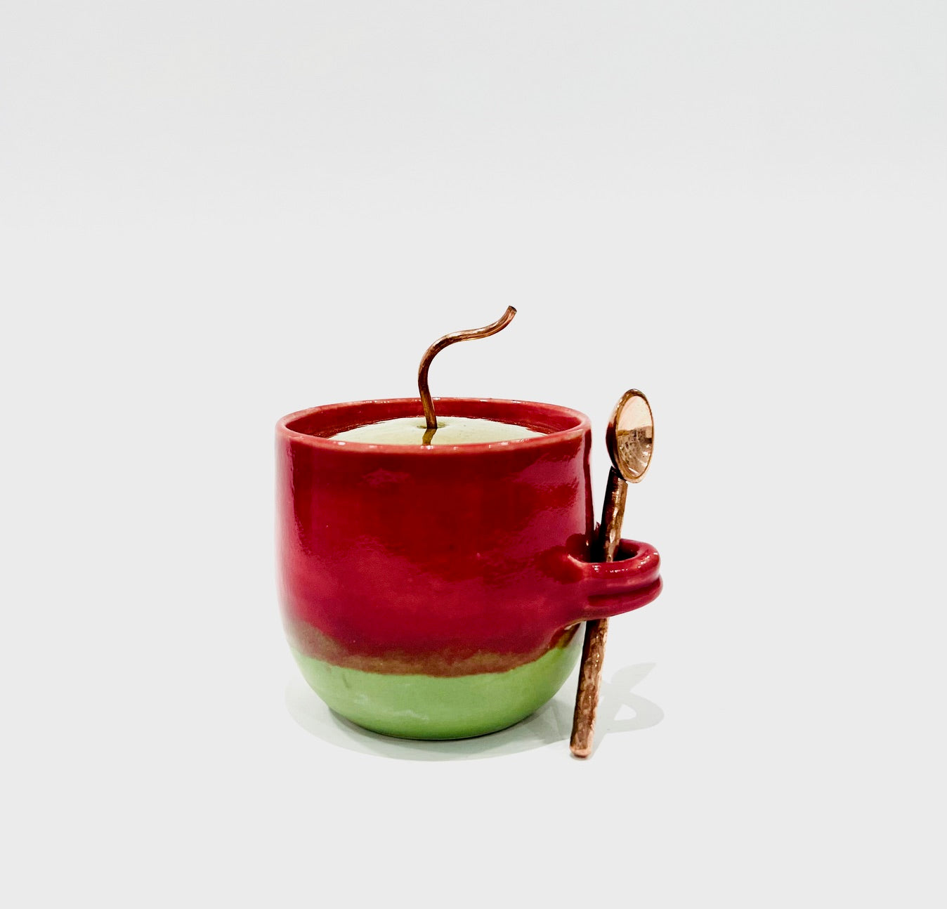 Herb container / Red and green