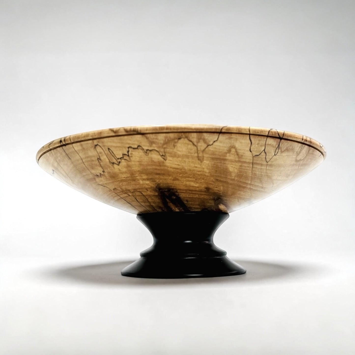 Spalted Beech Footed Bowl