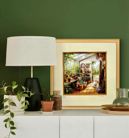 Nosey Visitors (Giclée print)