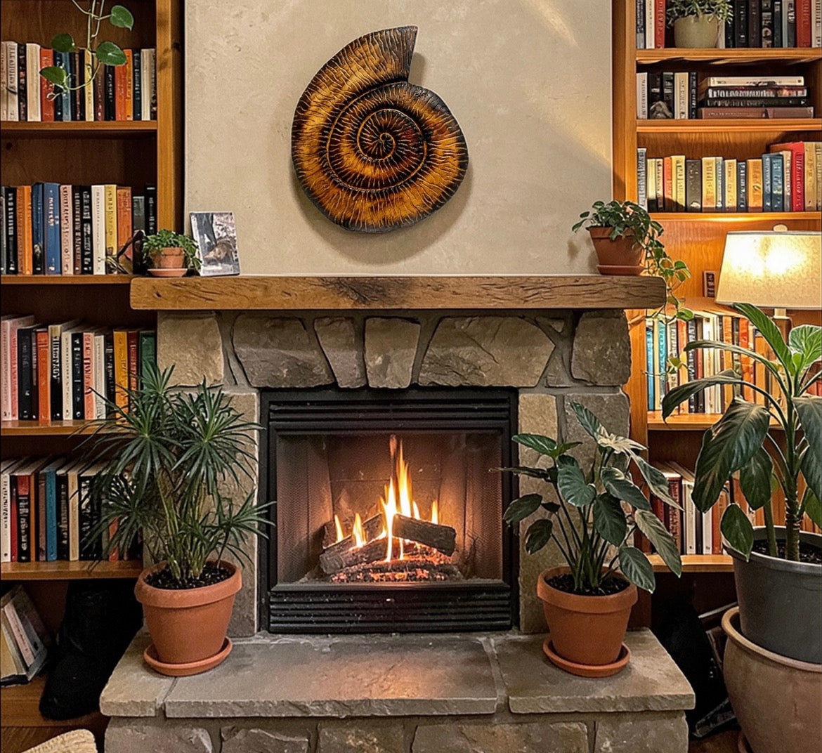 Wooden Wall  Sculpture