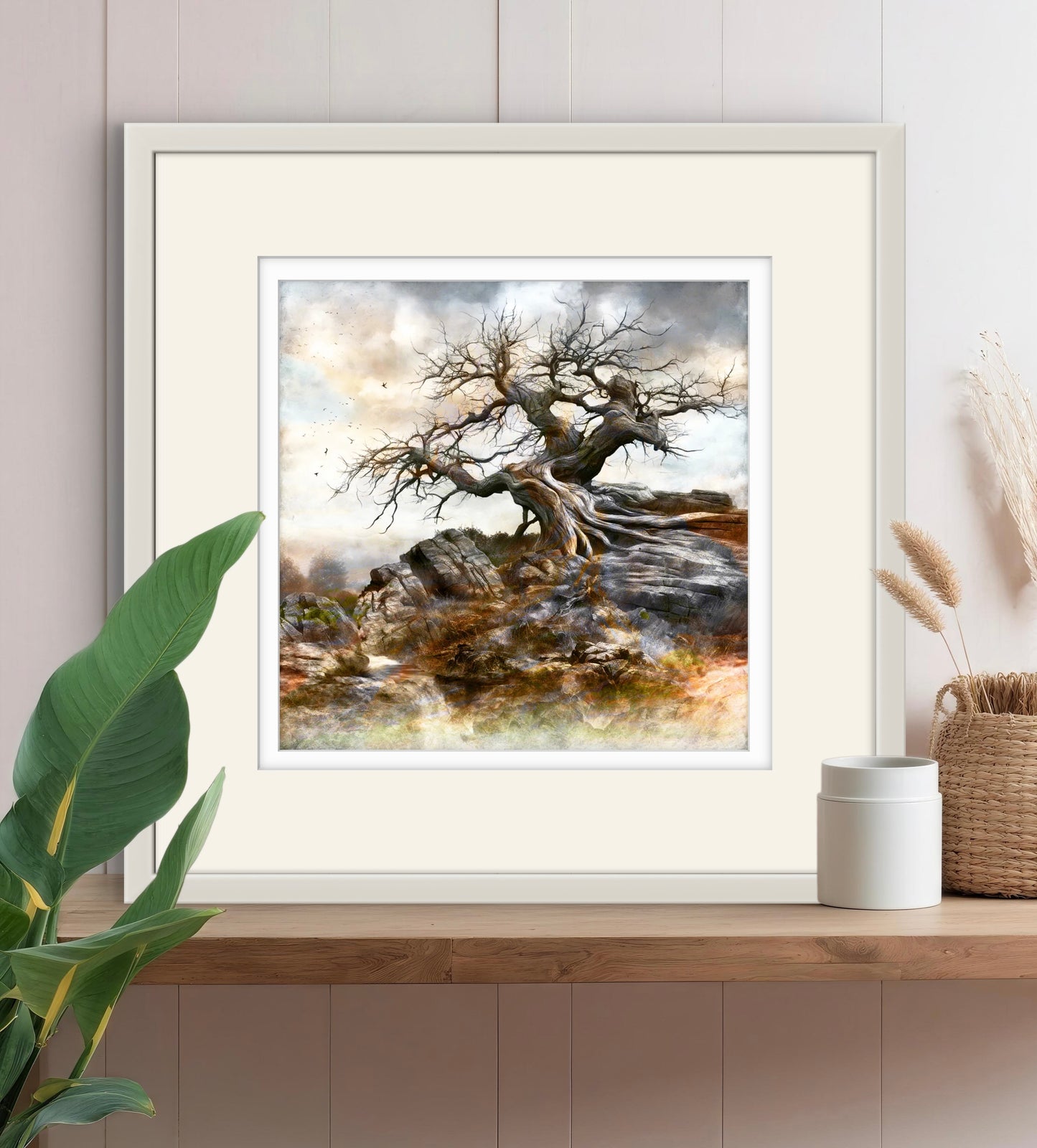 Lone Tree I (framed)