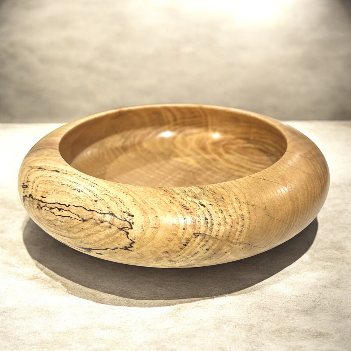 Spalted Ash Wood Bowl
