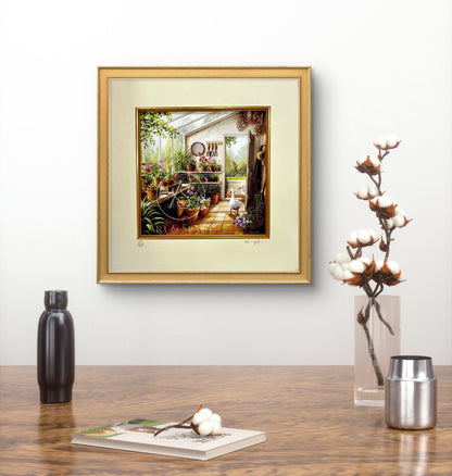 Nosey Visitors (Giclée print)