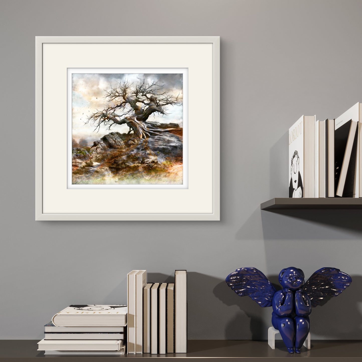 Lone Tree I (framed)