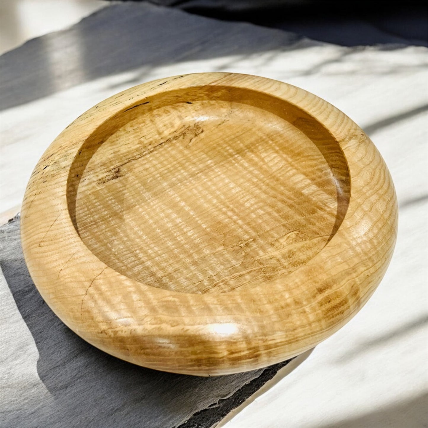 Spalted Ash Wood Bowl