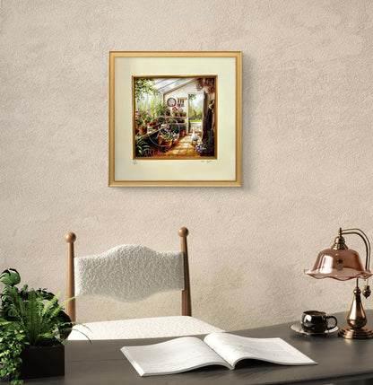 Nosey Visitors (Giclée print)