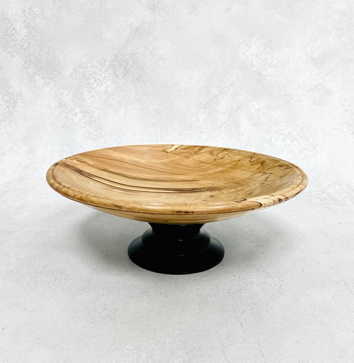 Spalted Beech Footed Bowl