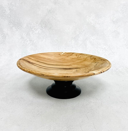 Spalted Beech Footed Bowl