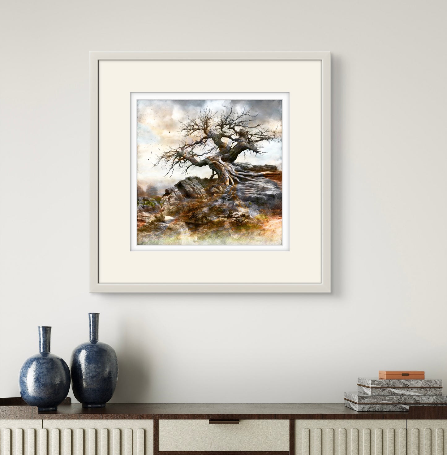 Lone Tree I (framed)