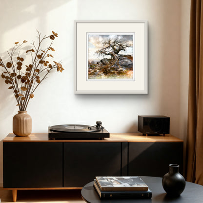 Lone Tree I (framed)