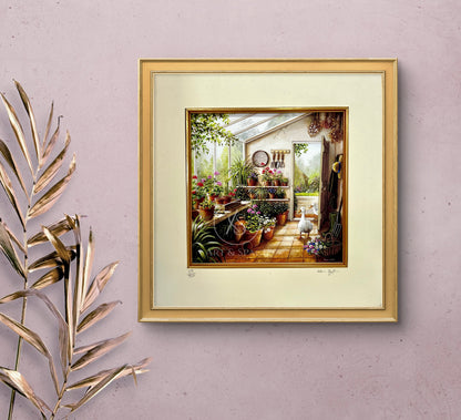 Nosey Visitors (Giclée print)