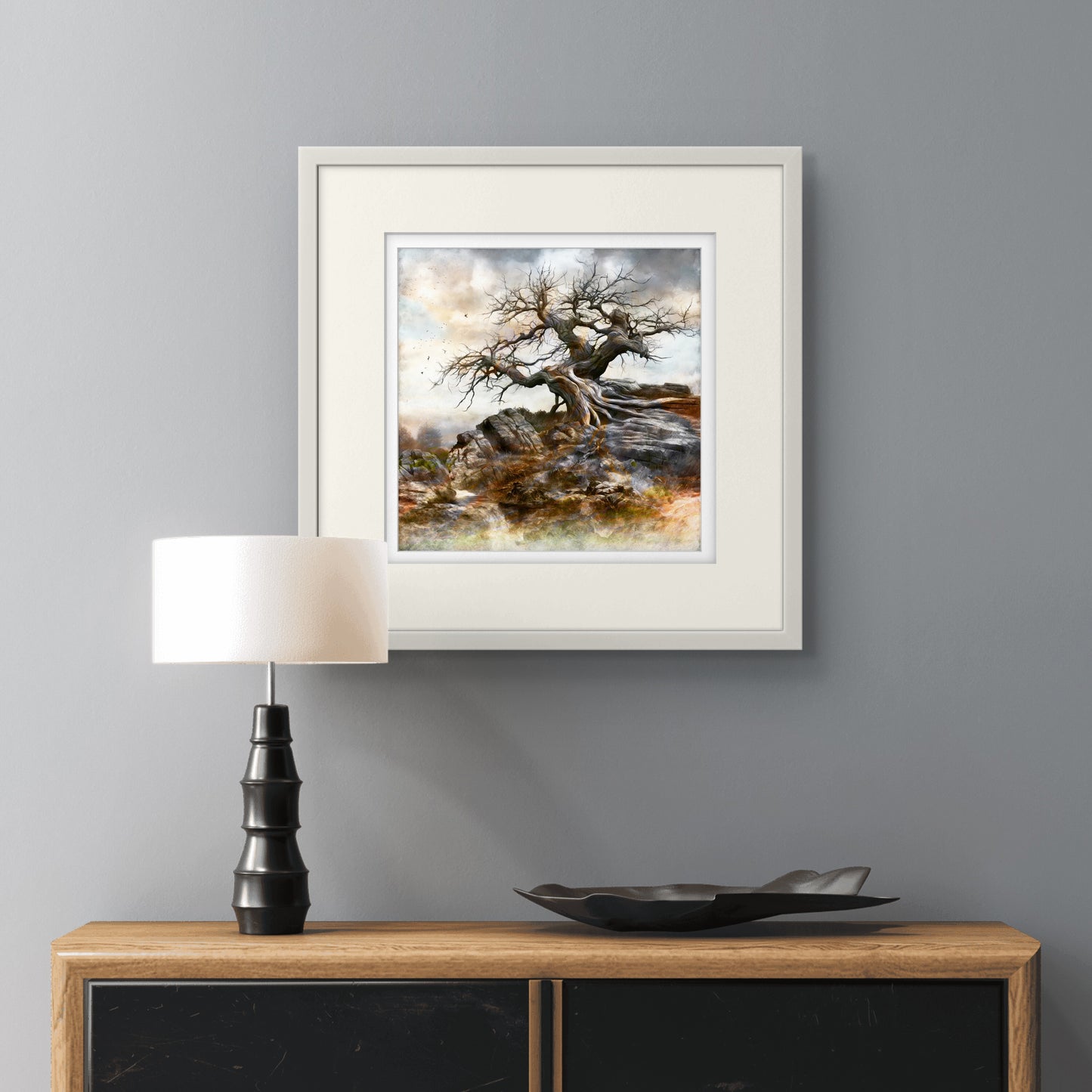 Lone Tree I (framed)