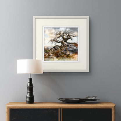 Lone Tree I (framed)