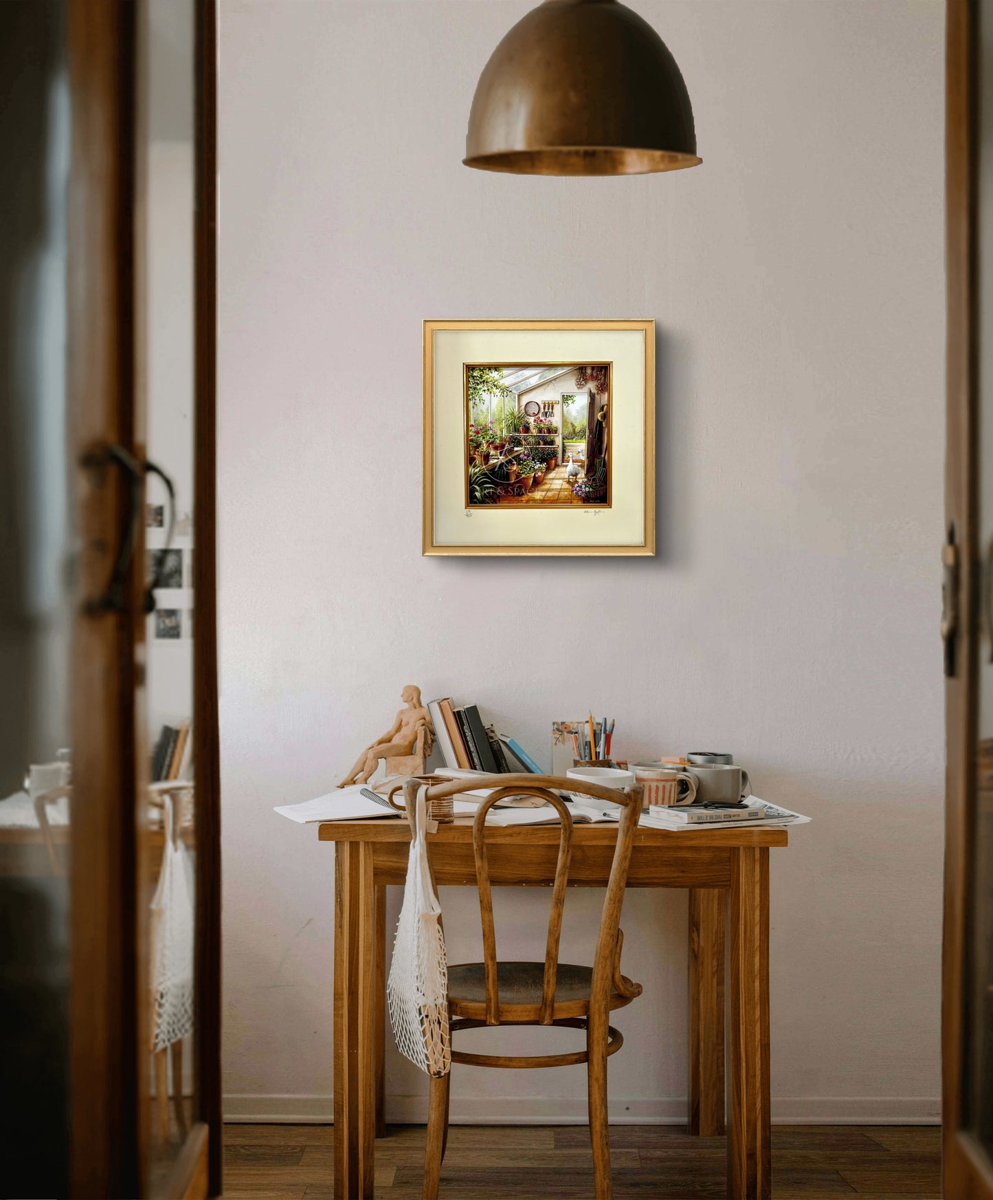 Nosey Visitors (Giclée print)