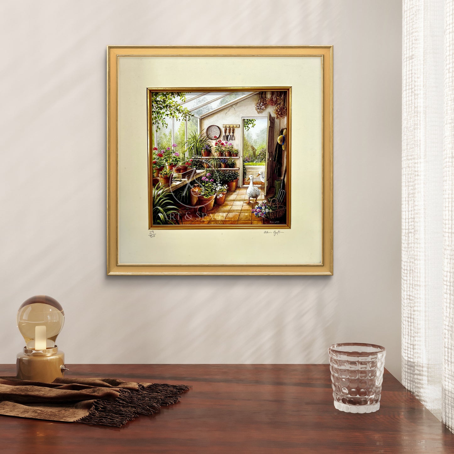 Nosey Visitors (Giclée print)