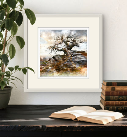 Lone Tree I (framed)