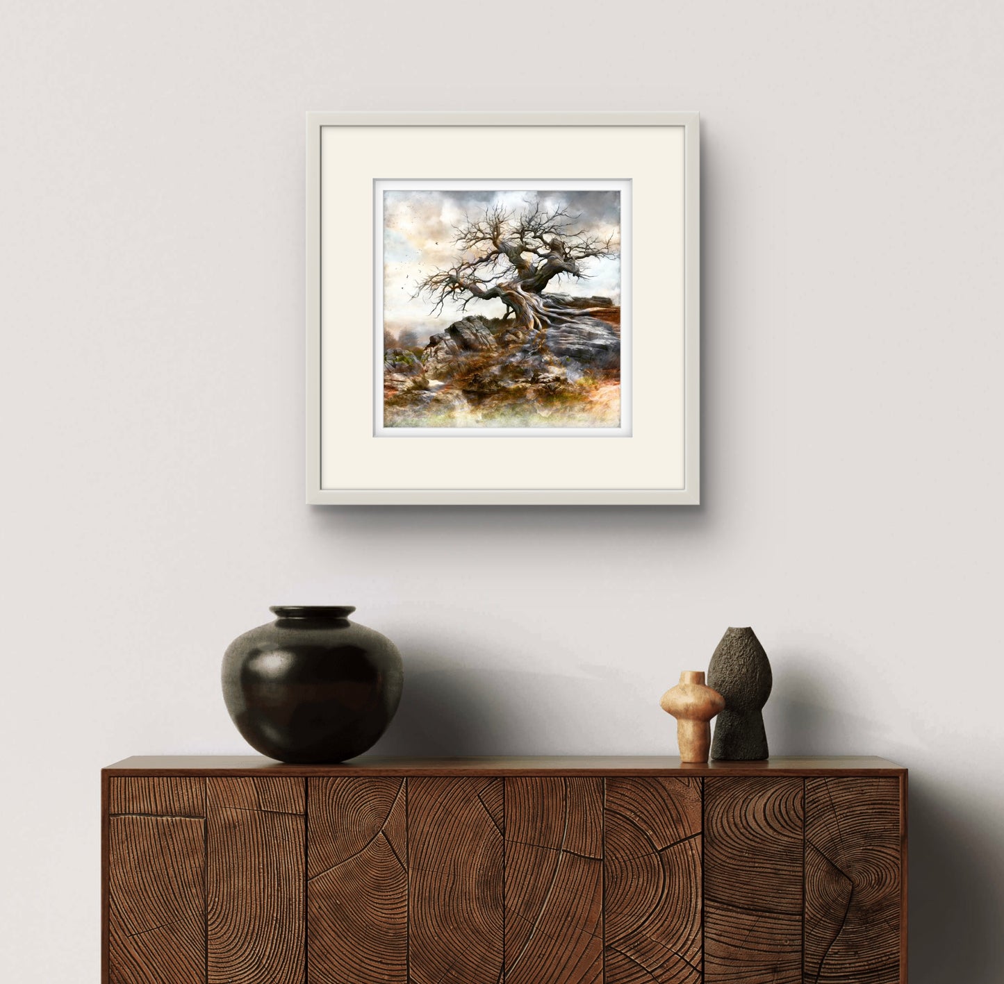 Lone Tree I (framed)