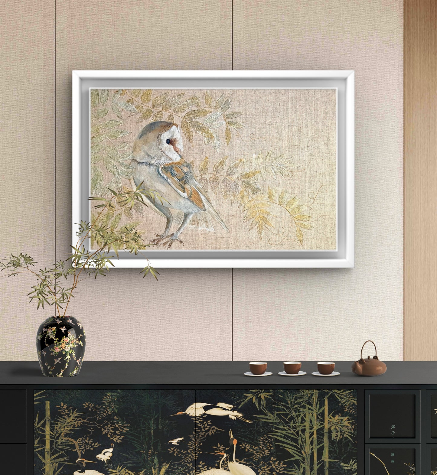 Wistfully in the Wisteria