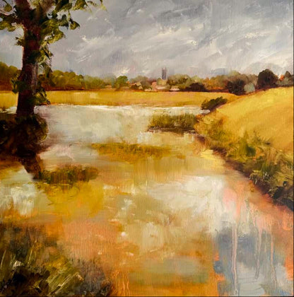 Trout Lake with Tree