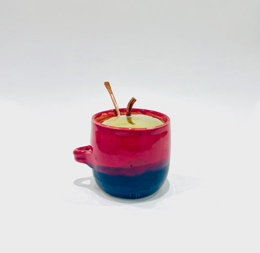 Herb container / Red and black