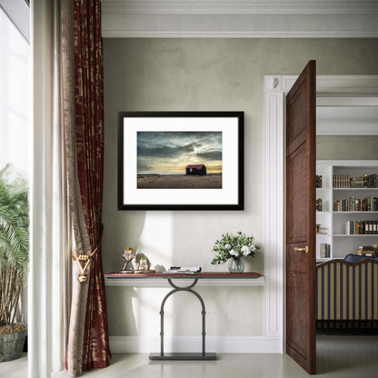 Norton's Hut, Rye harbour (framed)