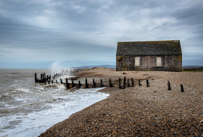 Mary Stanford Lifeboat House, Rye Harbour (framed)