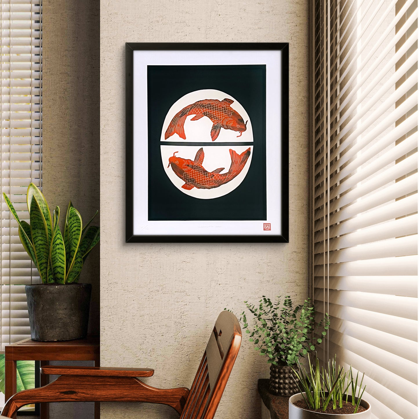 Terracotta Demi (framed)