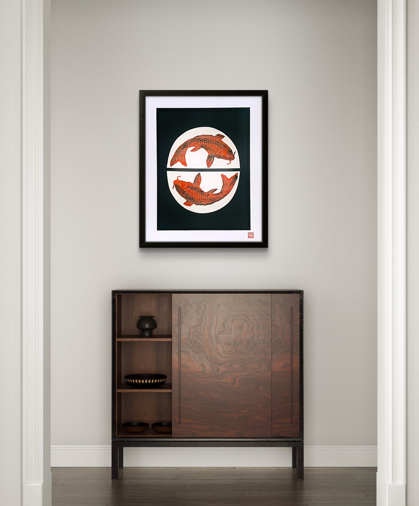 Terracotta Demi (framed)