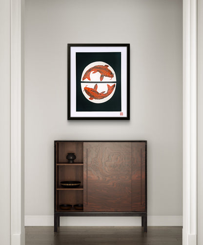 Terracotta Demi (framed)