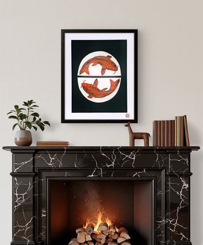 Terracotta Demi (framed)