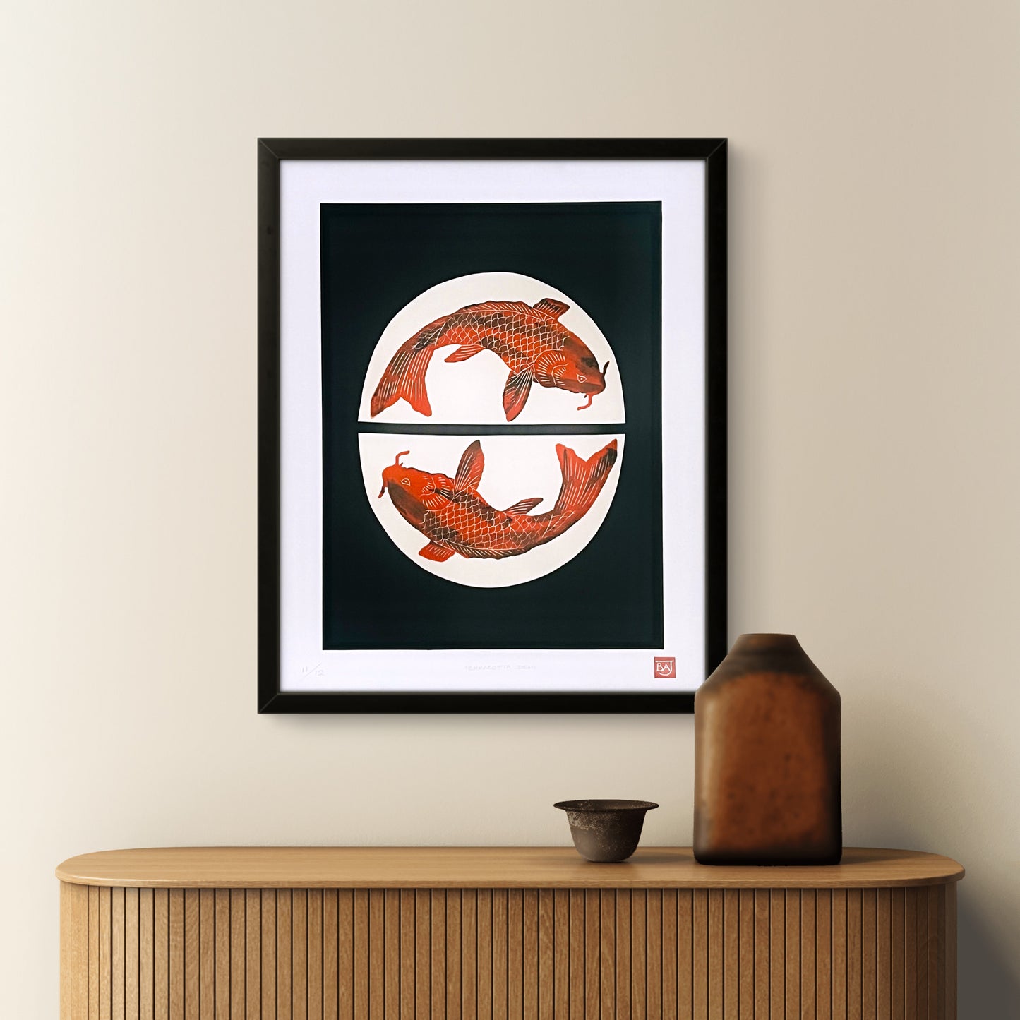 Terracotta Demi (framed)