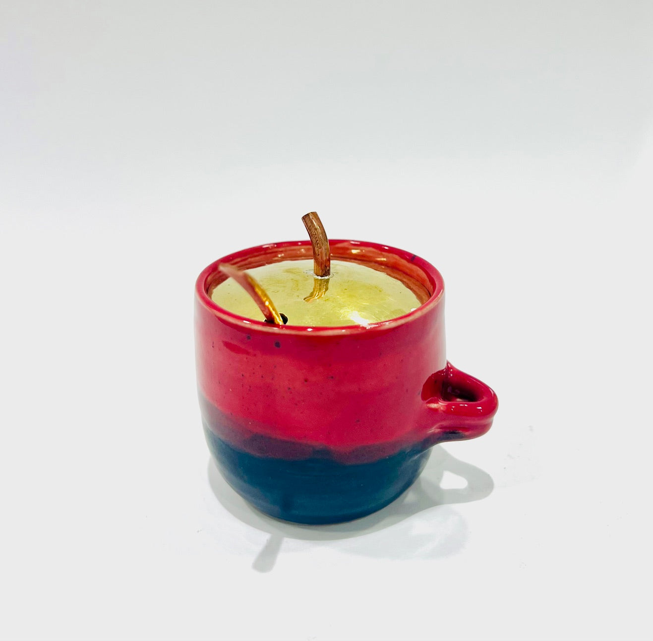 Herb container / Red and black