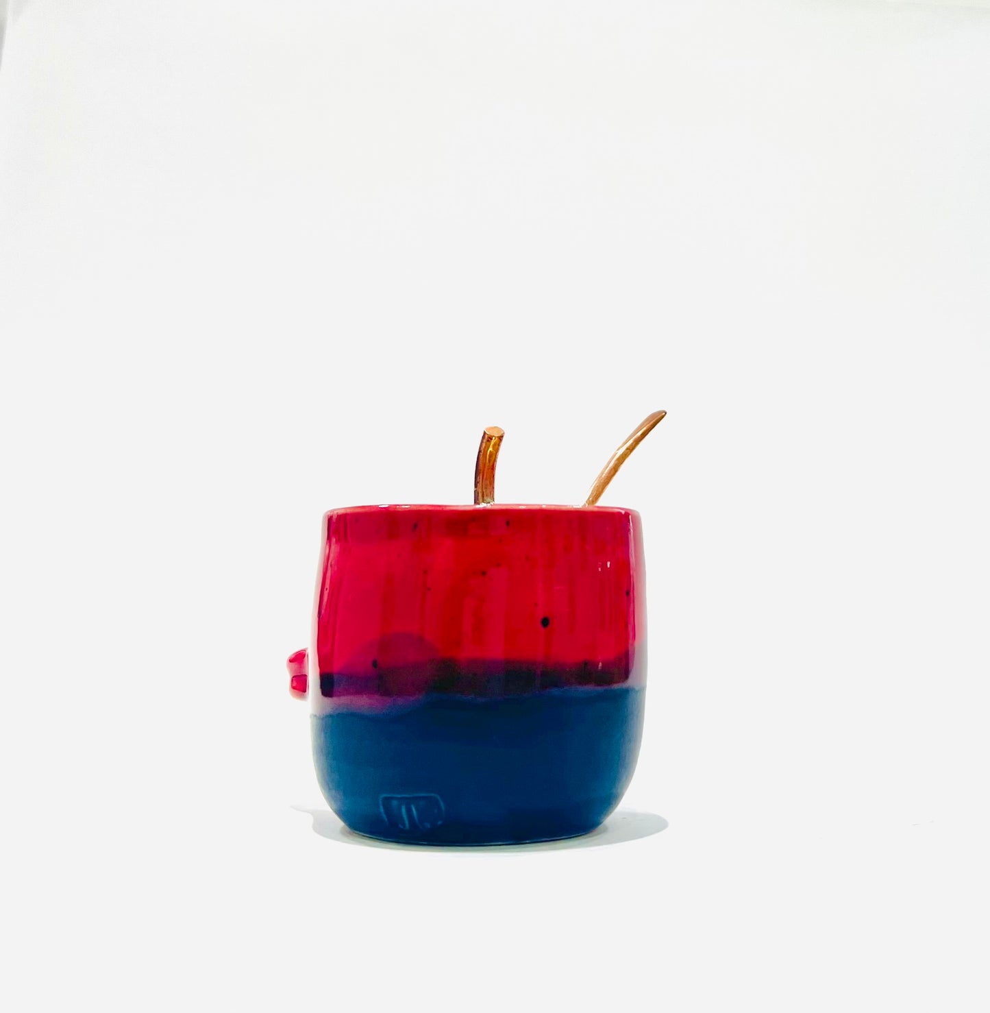 Herb container / Red and black