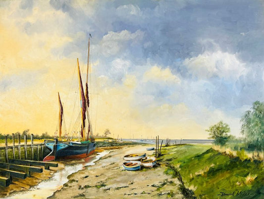 Thames Barges at Lower Halstow