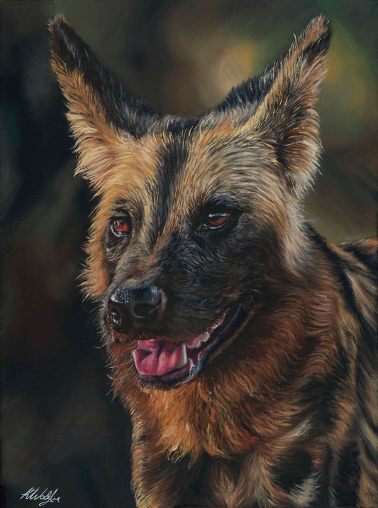 The painted dog