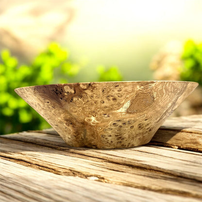 English Oak Burr Bowl