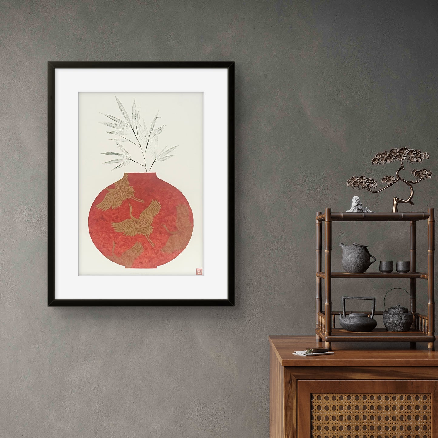 Vessel XXXVII (framed)