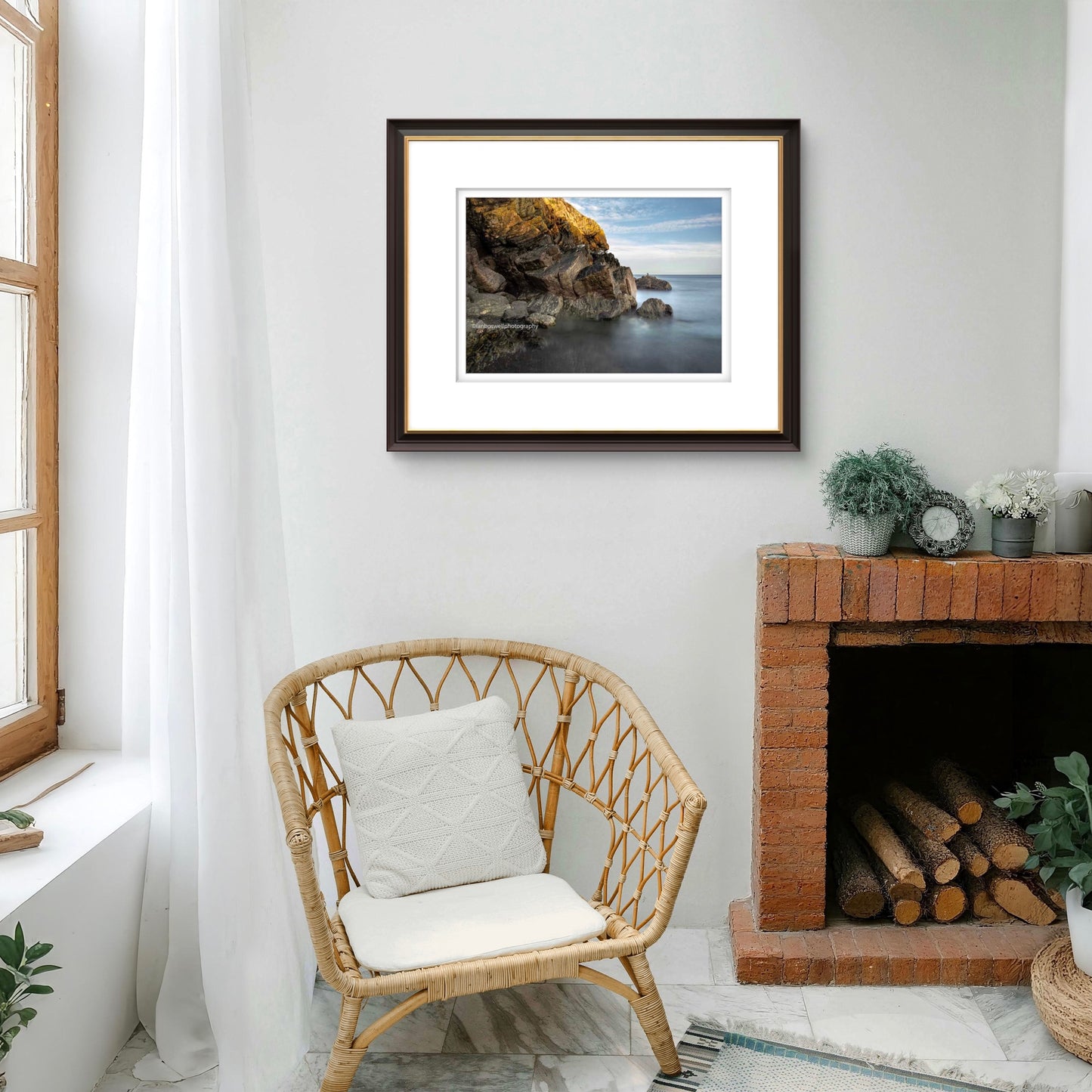 Cliffs at Cadgwith Cove, Cornwall