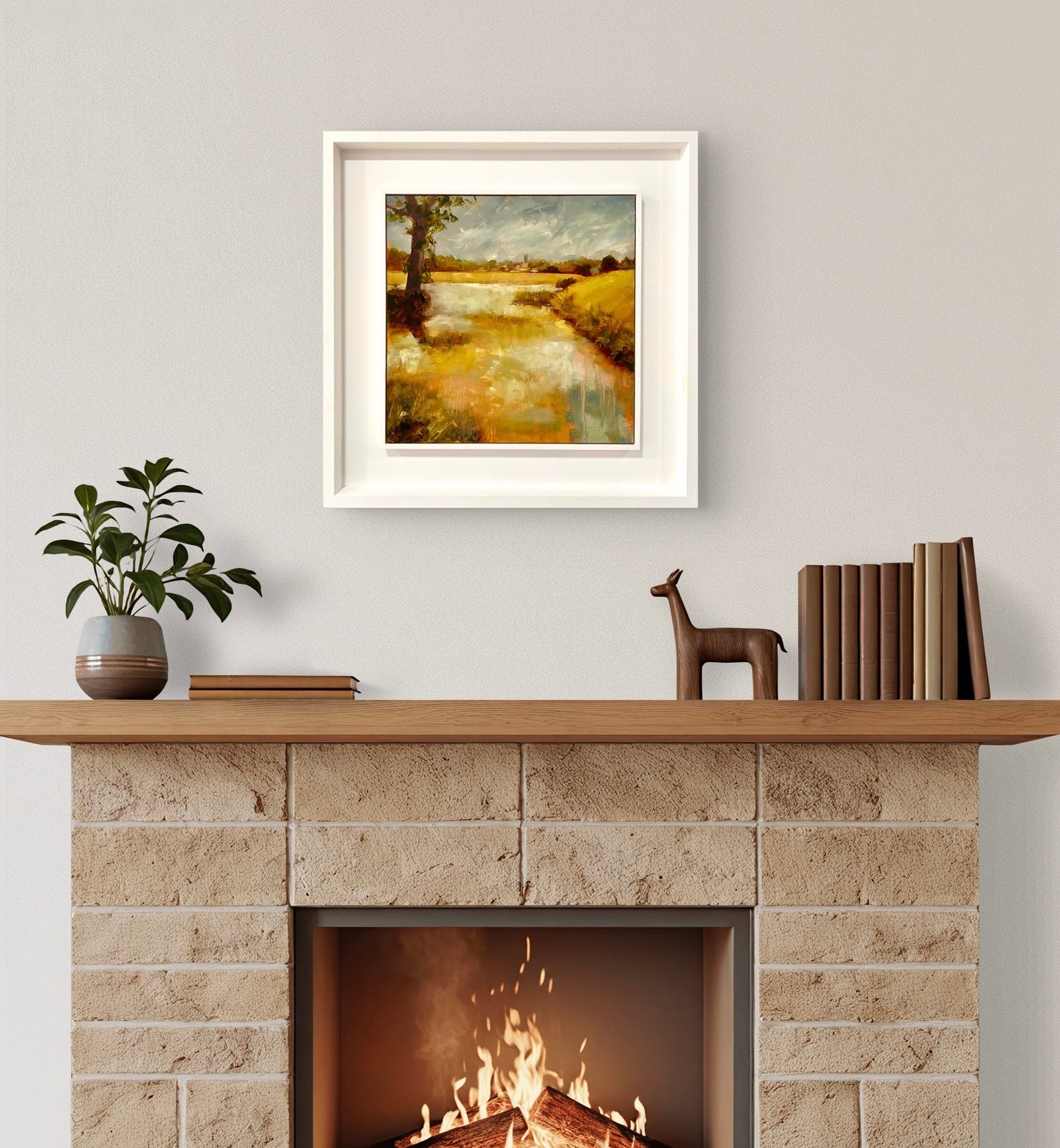 Trout Lake with Tree