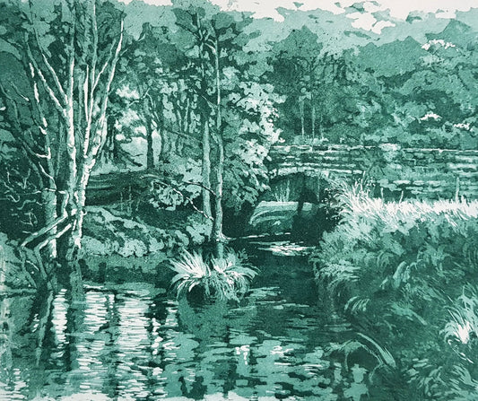 Laskill  (Framed Etching)