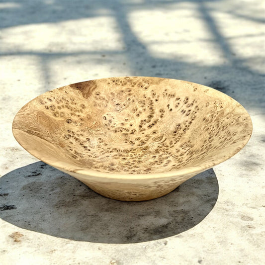 English Oak Burr Bowl
